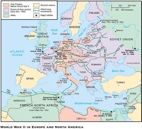 Wwii North Africa And Europe