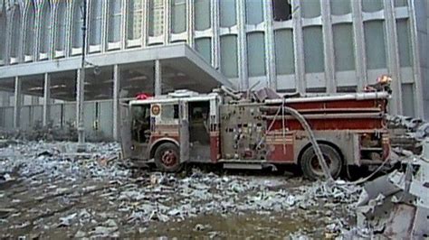 Fdny Fire Truck Outside The North Tower Before It Collapses 911