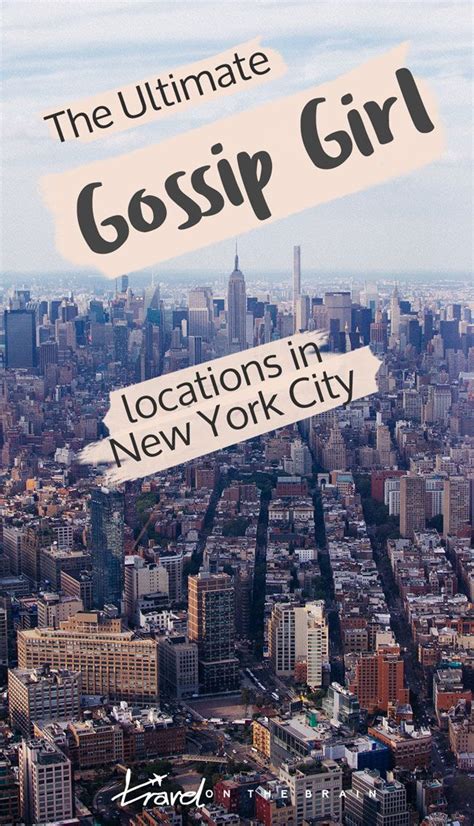 The Ultimate Gossip Girl New York Locations Free Guide Artofit