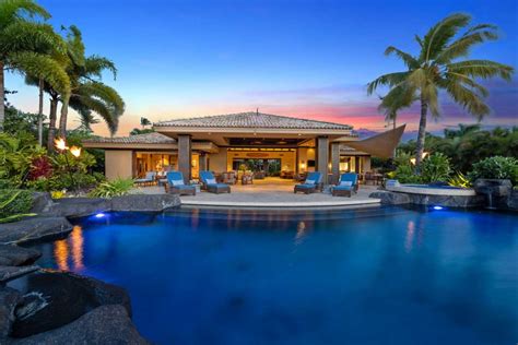 Pauoa Beach Oceanfront Villa Mauna Lani Vacation Rental Exotic Estates