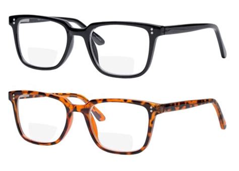 Yogo Vision 2 Pack Bifocal Reading Glasses Readers For Men Women Anti Glare Ebay