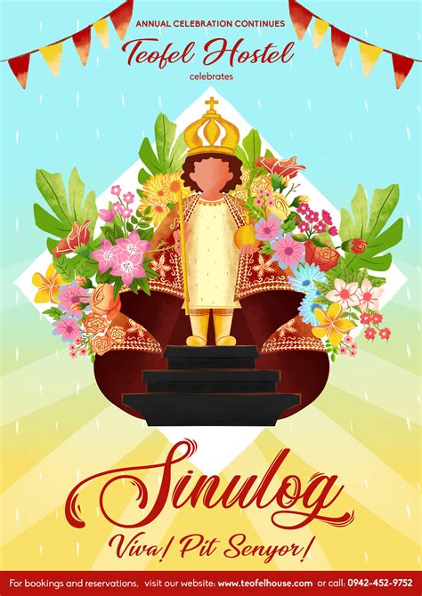 Sinulog Poster Project Behance Behance