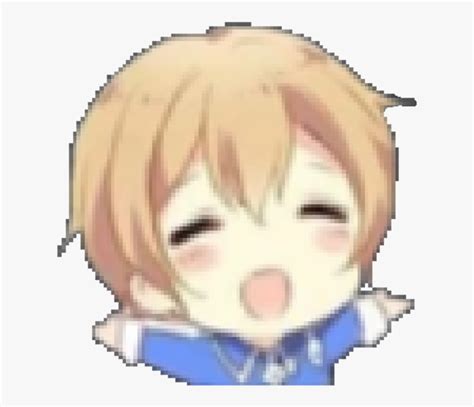 Transparent Anime Nose Png Cute Discord Anime Emotes Free Transparent Clipart Clipartkey