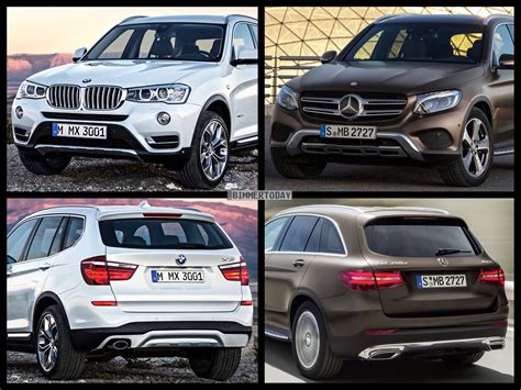 Just starting the research process? Photo Comparison: Mercedes-Benz GLC (X253) vs BMW X3