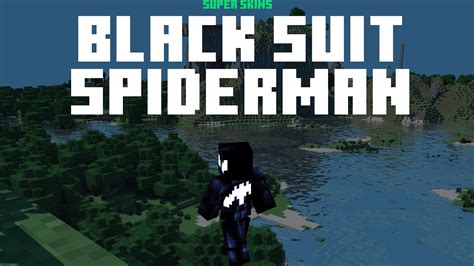 Free Black Suit Spiderman Minecraft Skin Download Links Black Suit