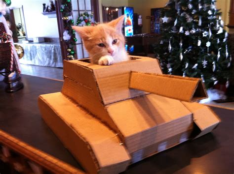 How To Build A Tank With A Cardboard Box 3 Steps With Pictures