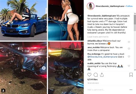 Sbahle Mpisane Details What Happened After Her Car Accident