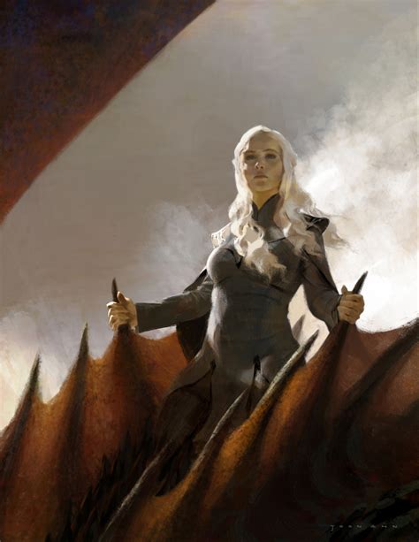 Wallpaper Daenerys Targaryen Game Of Thrones Fan Art Mother Of
