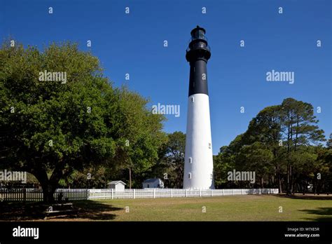 Hunting Island Lighthouse In Hunting Island State Park South Carolina