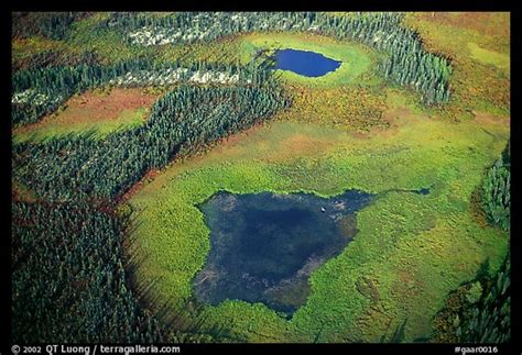 Picturephoto Aerial View Of Lake Tundra And Taiga Gates Of The