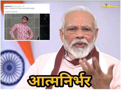 Pm Modis Lockdown 40 Announcement Atmanirbhar Netizens Launch Hilarious Meme Bombs On Twitter
