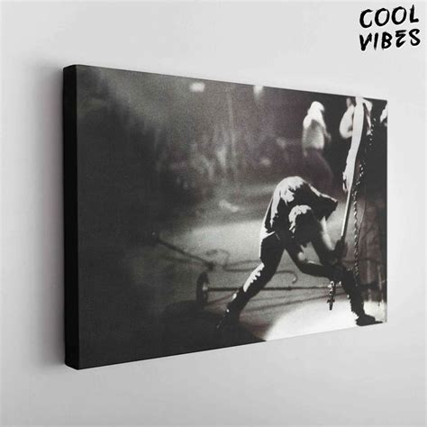 The Clash London Calling Canvas Wall Art Framed Print Etsy Canvas