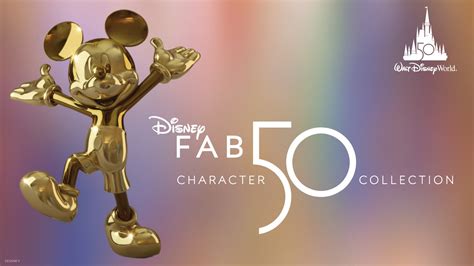 First ‘disney Fab 50 Sculpture Revealed For 50th Anniversary Of Walt Disney World Resort More