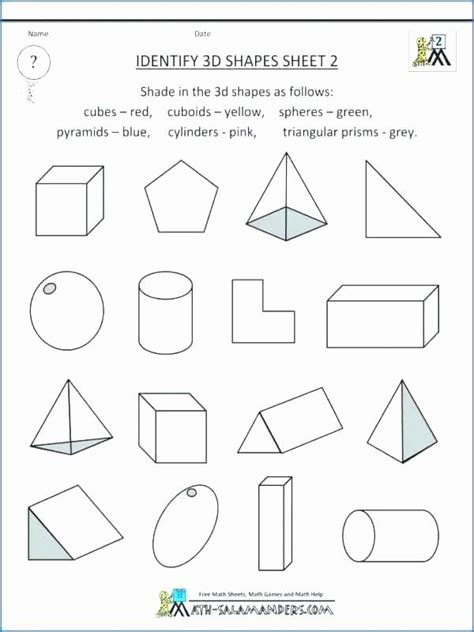 sorting shapes worksheets for kindergarten flat solid shapes shape sort