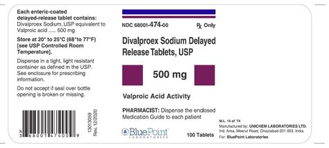 Divalproex Delayed Release Tablets Fda Prescribing Information Side