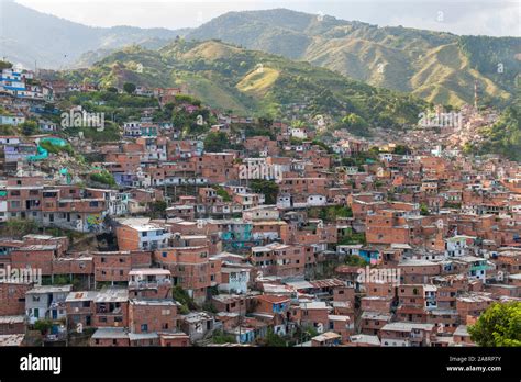 San Javier District Also Known As Comuna 13 In Medellin Colombia