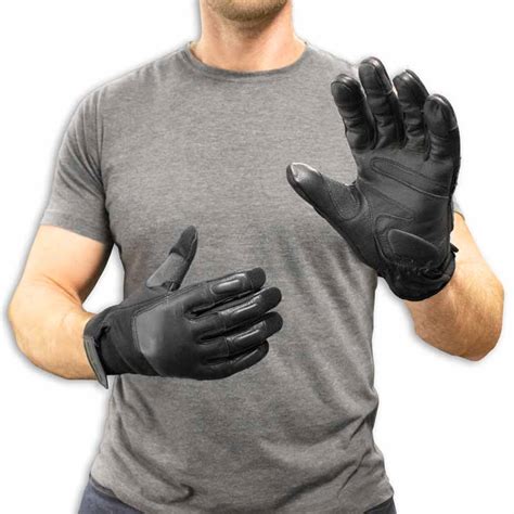 Steel Fist Gloves Black Weighted Knuckle Gloves Steel Shot Sap