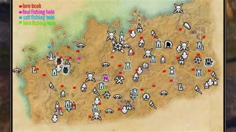 The Elder Scrolls Online Alik R Desert Complete Map Guide PS P