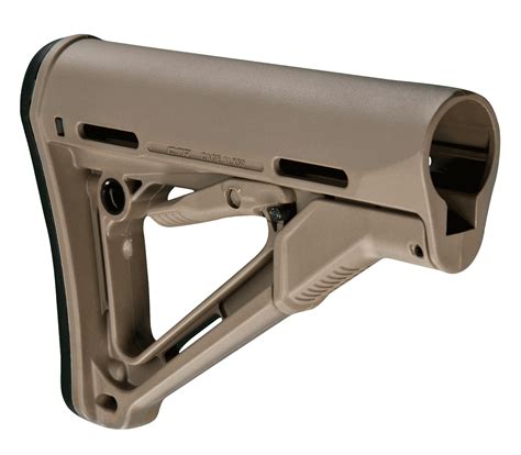 Magpul Mag310 Fde Ctr Carbine Stock Flat Dark Earth Synthetic For Ar 15