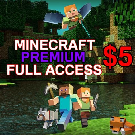 Sale 💥 Premium Minecraft Accounts Java Edition Video Gaming