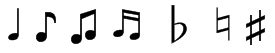 Here you can find all the music there are more than 250 music symbols on unicode library. Clipart Panda - Free Clipart Images