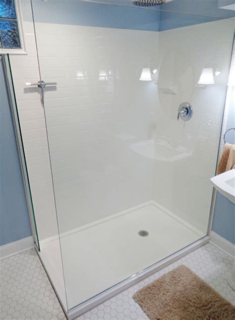 How To Choose Between A Solid Surface Or Ready For Tile Shower Pan For A Bathroom Remodel
