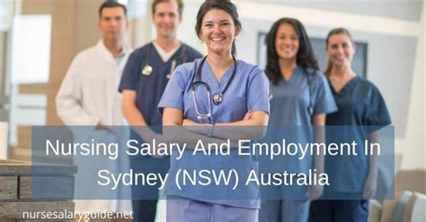 Nursing Salary And Employment In Sydney Nsw Australia