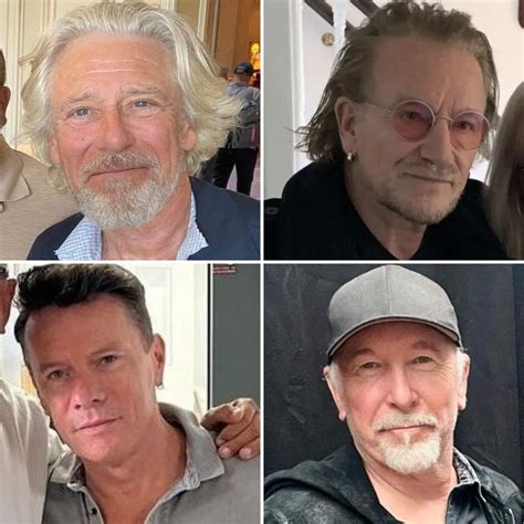 Four popular U2 lads in 2022 : r/U2Band