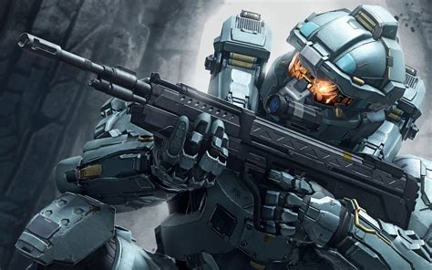 Halo 5 Video Games Soldier Military Weapon Fred 104 Wallpapers Hd