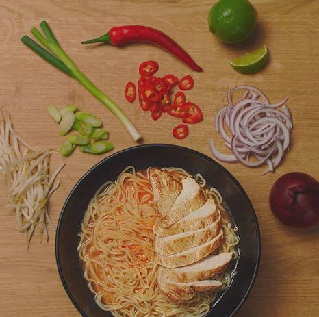 The bowl is always licked clean at potlucks! homemade chilli chicken ramen | recipes | wagamama | Glass ...