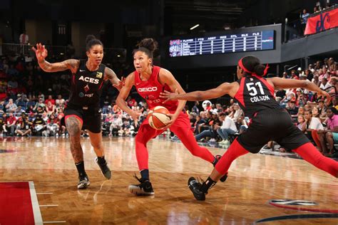 Wnba Playoffs 2019 Mystics To Host Aces In Semifinals Bullets Forever