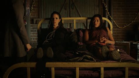 Bo And Cassie On The Bed In Lost Girl 4x07 Ask Genre Tv
