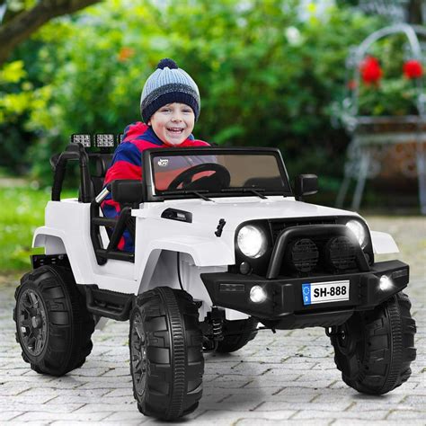 12v Ride Ons Truck Cars Toys For 3 6 Kids Electric Ride On Truck Car