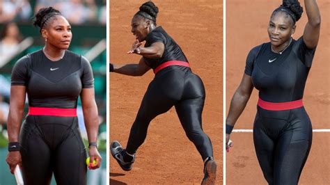 This Serena Williams Catsuit Just Got Banned By The French Open Tournament Youtube