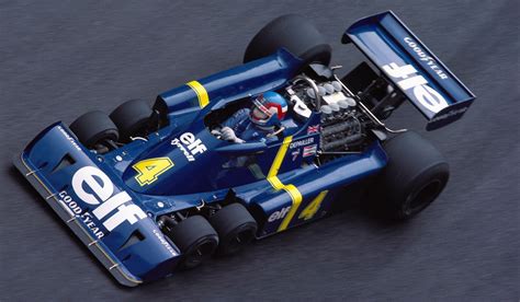 Formula 1 1976 6 Wheel F1 Car Monaco Gp Patrick Depailler Tyrrell P34