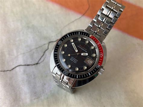 Bulova Oceanographer Snorkel 666 Feet Vintage Swiss Watch Cal 11blacd