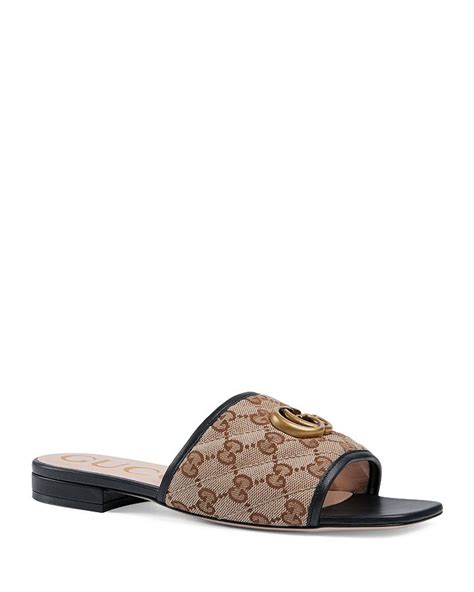 Gucci Womens Original Gg Slide Sandals Bloomingdales