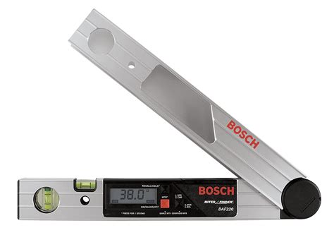 Bosch Daf220k Miter Finder Digital Angle Finder With Leg Extension And