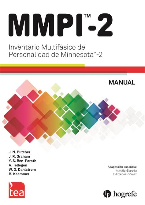 Inventario Multifásico De Personalidad De Minnesota Mmpi 2