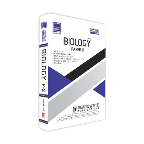 Download past papers, marking schemes, specimen papers, examiner reports, syllabus and other exam materials for caie, edexcel, ib, ielts, sat, toefl and much more. 702 Biology IGCSE Paper 2 Past Paper - Read & Write