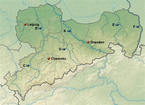 Bei unseren zahlen und karten von bayern können sie sich auf aktualität verlassen, da wir diese ausschließlich von offiziellen quellen beziehen. Flüsse Sachsens von le-mocco - Landkarte für Sachsen