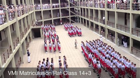 Vmi Matriculation Rat Class 143 Youtube