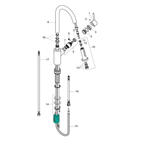 Hansgrohe kitchen faucets are a smart and chic design that makes working in the kitchen more comfortable. hansgrohe Kitchen faucets: Talis S², HighArc Kitchen ...