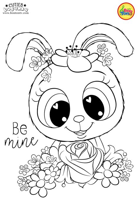 Cuties Coloring Pages For Kids Free Preschool Printables