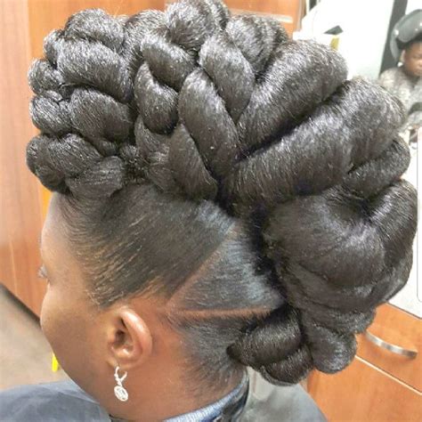 50 Faux Bun Styles For Natural Hair Women New Natural Hairstyles