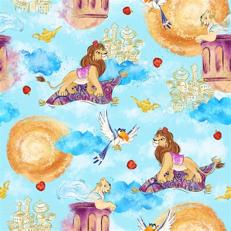 lion king fabric, Disney fabric, cotton fabric, knit fabric, fabric by the yard, quilting fabric ...