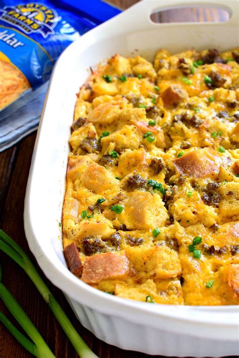 This Overnight Sausage Egg Casserole Is A Delicious Addition To Any