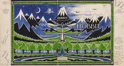 Jrr Tolkiens Drawings Show Middle Earth Exactly As He Imagined It