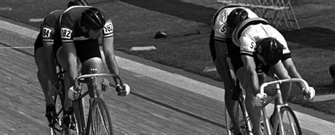 In 1900, the french summer olympics included a swimming obstacle race. In Memoriam: Olympic Tandem Match Sprint - Velominati