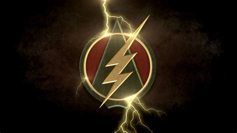 The Flash And Arrow Logo Flash Wallpaper Green Arrow The Flash